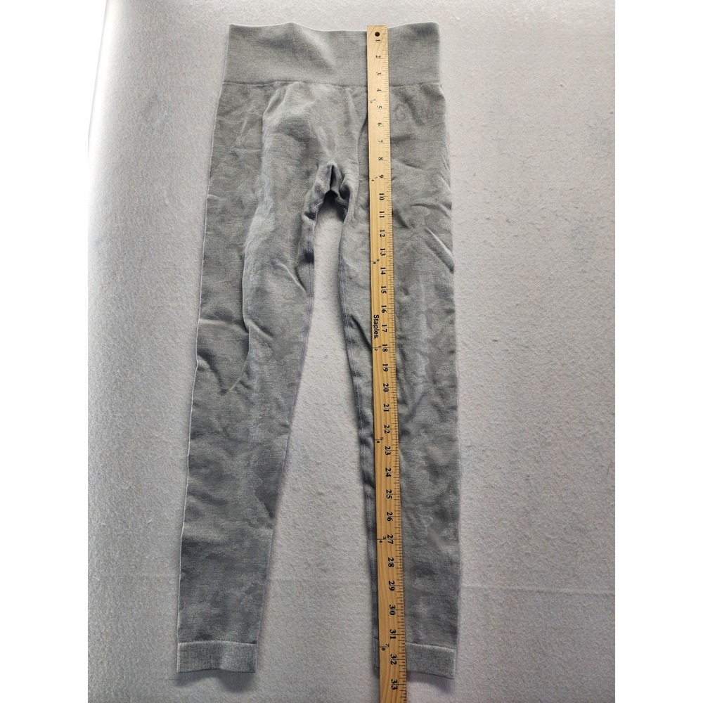 Gymshark Adapt Camo Seamless High Waisted Leggings Gray Camouflage - Picture 4 of 6